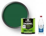 Эмаль Kompozit антикоррозионная 3в1 PROTECT Зеленая 2,7 кг + Растворитель универсальный Kompozit 0,5 л Эмаль Kompozit антикоррозионная 3в1 PROTECT Зеленая 2,7 кг + Растворитель универсальный Kompozit 0,5 л