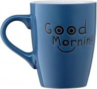 Чашка Ardesto Good Morning 330 мл синяя AR3468BL Чашка Ardesto Good Morning 330 мл синяя AR3468BL