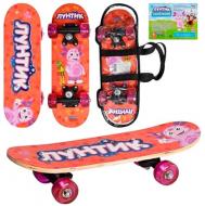 Скейтборд Profi LT 0029 красный