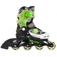 Роликовые коньки Action PAT р. 30-33 черно-зеленый Роликовые коньки Action PAT р. 30-33 черно-зеленый