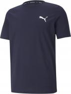 Футболка Puma ACTIVE SMALL LOGO TEE PEACOAT 58672506 р.XS синий