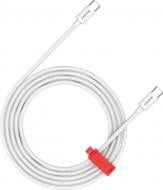 Кабель Canyon Type-C to Type-C 60W 2 м белый (CND-CC60AB20W)