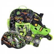 Комплект роликов Tempish RACER BABY SKATE 1000000009/30-33 р. 30-33 черный с зеленым