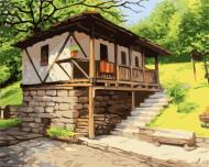 Картина по номерам Загородный дом BS52702 40x50 см Brushme Картина по номерам Загородный дом BS52702 40x50 см Brushme