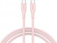 Кабель Canyon CC60SC10 Type-C to Type-C 60W 1 м розовый (CNS-CC60SC10PS)
