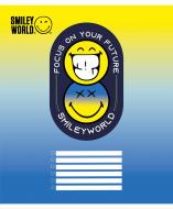 Зошит шкільний 12 аркушів лінія Smiley world (766295) YES