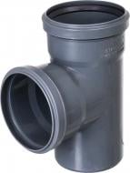 УЦЕНКА! Тройник канализационный Инсталпласт d110х110х90° (УЦ №2460)