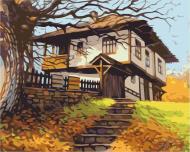 Картина по номерам Осень за городом BS52703 40x50 см Brushme Картина по номерам Осень за городом BS52703 40x50 см Brushme