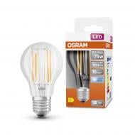 Лампа світлодіодна Osram FIL A60 7,5 Вт E27 4000 К 220 В прозора 4058075817456