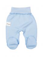 Ползунки ясельные Bambinelli интерлок р.56 голубой