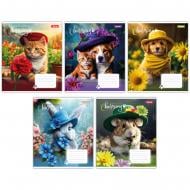 Тетрадь школьная 18 листов клетка Charming companions (767236) 1 вересня