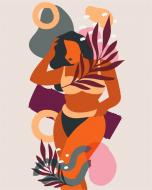 Картина по номерам Яркая красавица BS52375 40x50 см Brushme