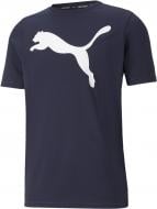 Футболка Puma ACTIVE BIG LOGO TEE PEACOAT 58672406 р.S синий Футболка Puma ACTIVE BIG LOGO TEE PEACOAT 58672406 р.S синий