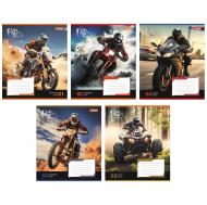 Тетрадь школьная 18 листов клетка Life on wheels (766960) 1 вересня