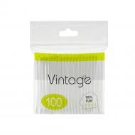 Ватные палочки Vintage 100% Pure Soft Cotton 100 шт. (мягкая)