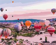 Картина по номерам Каппадокия на рассвете BS52587 40x50 см Brushme Картина по номерам Каппадокия на рассвете BS52587 40x50 см Brushme