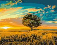 Картина по номерам Золотой закат BS52578 40x50 см Brushme