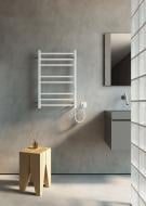 Полотенцесушитель электрический Elna Ладер Элит Т 8 (800*530) белая с диммером t