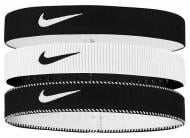 Пов'язка Nike FLEX CLASSIC 3 шт N.101.1932.036 р.one size чорно-білий Пов'язка Nike FLEX CLASSIC 3 шт N.101.1932.036 р.one size чорно-білий