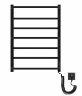 Рушникосушарка електрична Elna Каскад Люкс Т 7 (700*530) чорна з програматором температури