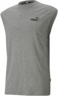 Майка Puma ESS SLEEVELESS TEE MEDIUM GRAY HEATHER 58673803 р.2XL сірий