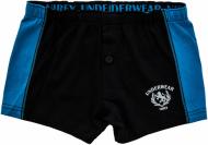 Труси для хлопчика Charmante р.128-134 чорний із блакитними вставками 99054 ВХ