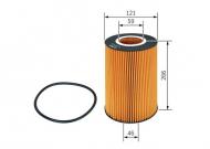 Bosch Масляний фільтр MERCEDES AXOR, O 403, TRAVEGO (O 580), ZETROS OM457.910-OM457.981 10.99- (F 026 407 042 BOSCH)