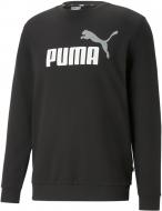 Світшот Puma ESS+ 2 COL BIG LOGO CREW TR PUMA BLACK-P 58676361 р.XL чорний