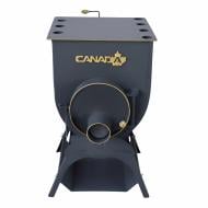 Піч опалювальна Vesuvi тип 00 з варильною поверхнею Canada + підставка (дровниця)