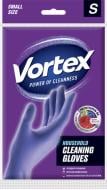 Рукавички латексні Vortеx з В5 та запахом лісових ягід надміцні р. S 1 пар/уп. фіолетові Рукавички латексні Vortеx з В5 та запахом лісових ягід надміцні р. S 1 пар/уп. фіолетові