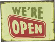 Постер We`re Open Постер We`re Open