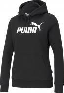 Джемпер Puma ESS LOGO HOODIE FL PUMA BLACK 58678801 р.M чорний