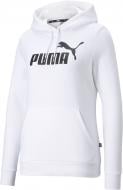 Джемпер Puma ESS LOGO HOODIE FL PUMA WHITE 58678802 р.XS білий