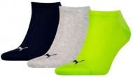 Носки Puma Unisex Sneaker Plain 90680728 р.43-46 зеленый/серый/черный 3 шт. Носки Puma Unisex Sneaker Plain 90680728 р.43-46 зеленый/серый/черный 3 шт.