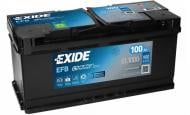 Акумулятор автомобільний EXIDE Start-Stop EFB 100Ah 900A 12V «+» праворуч (EL1000)