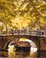 Картина за номерами Прогулянка човнем по каналах BS52615 40x50 см Brushme