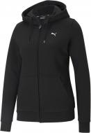 Джемпер Puma ESS SMALL LOGO FULL-ZIP HOODIE FL PUMA B 58681151 р.M черный