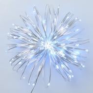 Електрогірлянда YES! Fun Нитка на мідному дроті LED холодно-біла статична 100 ламп 10 м (975036)