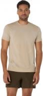 Футболка Asics ROAD SEAMLESS SS TOP 2011D355-100 р.S бежевый