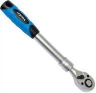 Тріскачка реверсна 1/4'' dr 72т телескопічна професійна KING ROY 9898