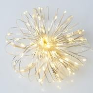 Електрогірлянда YES! Fun Нитка на мідному дроті LED тепло-біла статична 100 ламп 10 м (975035)