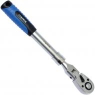 Трещотка реверсная 1/2'' dr з шарніром 72т телескопічна профессиональная KING ROY 9934