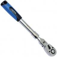 Тріскачка реверсна 1/4'' dr з шарніром 72т телескопічна професійна KING ROY 9932