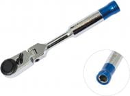 Трещотка бітотримач 1/4'' dr з шарніром 60t профессиональная KING ROY 9815