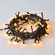 Электрогирлянда YES! Fun Нить LED желтая 8 режимов мигания 70 ламп 4,9 м (974852) Электрогирлянда YES! Fun Нить LED желтая 8 режимов мигания 70 ламп 4,9 м (974852)