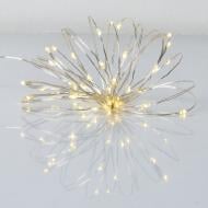 Электрогирлянда YES! Fun Нить на медной проволоке LED теплый белый статическая 50 ламп 5 м (975040)