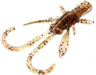 Приманка FishUp Baffi Fly 38 мм 10 шт. #045 green pumpkin/red & black