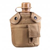 Фляга Sturm Mil-Tec у чохлі з підсклянником US Coyote Фляга Sturm Mil-Tec у чохлі з підсклянником US Coyote