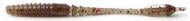 Слаг FishUp ARW Worm 2 55 мм 12 шт. #050 green pumpkin brown/red & purple