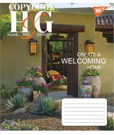 Тетрадь школьная 18 листов клетка Welcome Home (765515) YES